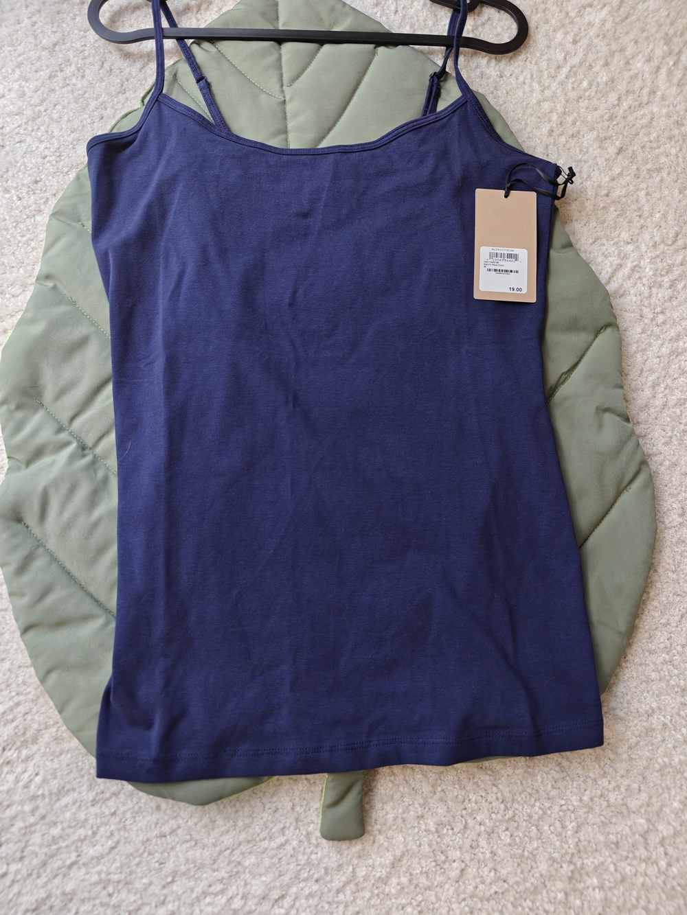 Halogen Navy Spaghetti Strap Camisole